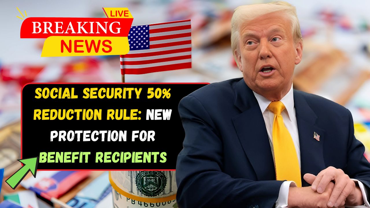 Social Security 50% Reduction Rule: New Protection for Benefit Recipients