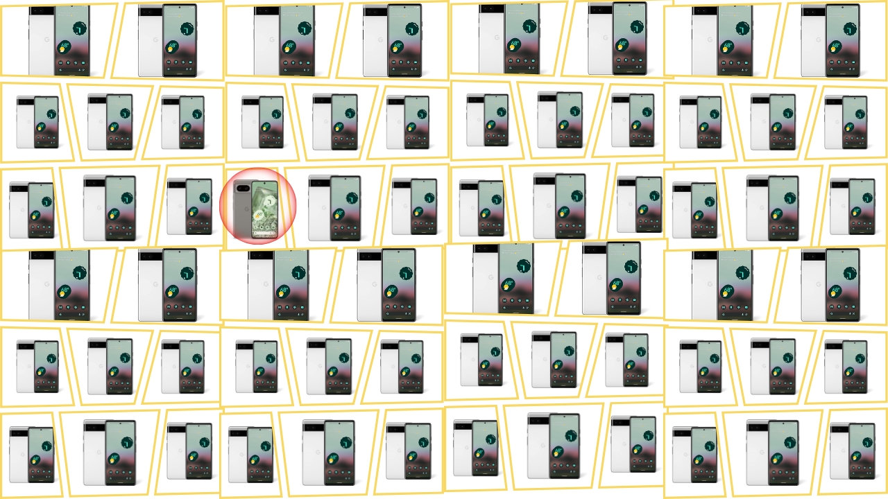 odd Google Pixel